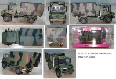 Armour87 2M5023FTA Unimog 5023 mit Wechselpritsche 