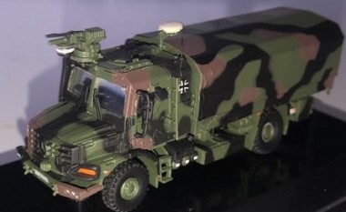 Armour87 2MZETPPFT MB Zetros GTF 5t. mit Plane Flecktarn 