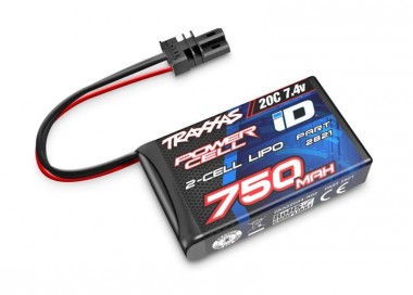 TRAXXAS TRX2821 LiPo Power Cell 750mAh 7,4V 2s 20C 