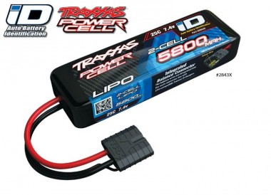 TRAXXAS TRX2843X LiPo Power Cell 5800mAh 7,4V 2s 25C 
