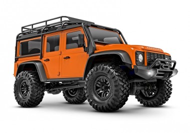 TRAXXAS TRX97054-1ORNG TRX-4M LR Defender 4x4 orange 1/18 Craw 