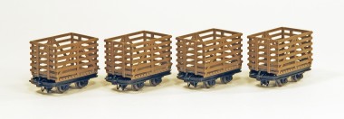 Minitrains 5187 Torfwagen-Set 4-tlg 