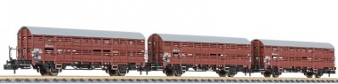 Liliput 260134 DB Verschlagwagen-Set 3-tlg Ep.3 