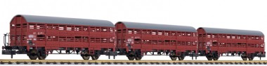Liliput 260135 DB Verschlagwagen-Set 3-tlg Ep.4 