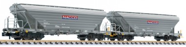 Liliput 260229 Nacco Selbstentladewagen-Set Uagpps Ep.6 