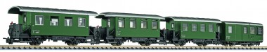 Liliput 340505 ÖBB H0e Personenwagen-Set 4-tlg. Ep.3/4 