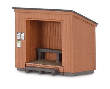 Liliput 937002 Haltestellen-Wartehäuschen 