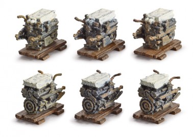 Liliput 967400 Ladegut Maybach Panzermotoren 