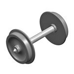 Liliput 969300 Scheibenradsatz 2 Stück 