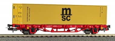 Piko 27726 NS Containertragwagen 1x40' MSC Ep.5 