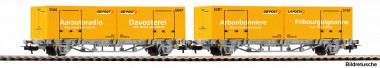 Piko 27748 AAE Containertragw. CH-Post Set 2tlg Ep6 