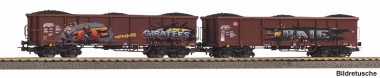 Piko 28338 DBAG off. Güterwg. Eaos Set 2tlg. Ep.6 