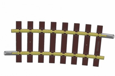 Piko 35218 G Gleis gebogen R7 1564,6 mm 7,5° 