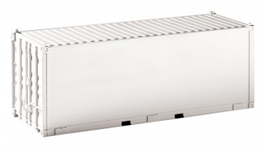 Piko 36302 20 Fuß Container weiß unbedruckt 