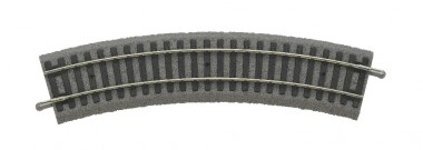 Piko 55411 Gebogenes Gleis mit Bettung R1 360 mm 
