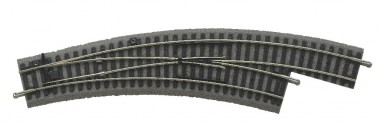 Piko 55423 Bogenweiche mit Bettung rechts 