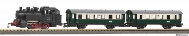 Piko 57035 S-Set Dampflok BR 80 VSM + zwei Personen 