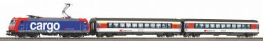 Piko 59107 PSCwlan S-Set SBB EC Re 484 + 2 wagen A- 