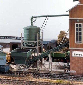 Piko 61125 Sand-Silo + Sand-Förderband Sandwerk E.B 