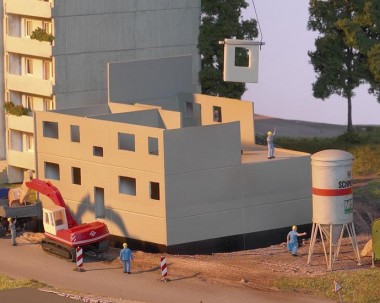 Piko 61147 Plattenbau Ergänzungsset 