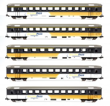 Piko 96795AC BLS Goldenpass Reisezugwagen-Set Ep.6 AC 