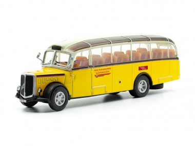 SwissLine 85.002011 Saurer L4C-Alpenwagen IIIa PTT 