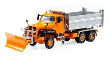 SwissLine 85.002331 Saurer D330B N6×6 Kipper mit Schneeräum. 