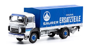 SwissLine 85.002380 Saurer D250B F4×2 Pritsche-Plane 