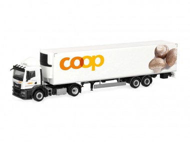 SwissLine 85.005123 MAN TGS Kühlkoffer-Sattelzug Coop 