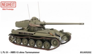 SwissLine 85.005202 AMX-13 ohne Turmnummer 