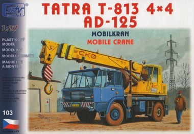 SDV model 103 Tatra T-813 Mobilkran AD125 