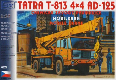 SDV model 429 Tatra T-813 Mobilkran AD125 