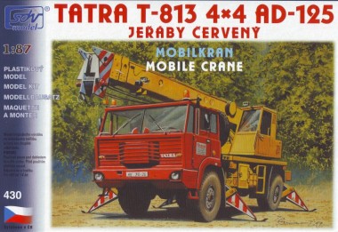 SDV model 430 Tatra T-813 Mobilkran AD125 