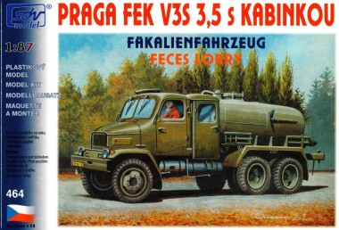 SDV model 464 Praga V3S, Fäkalienfahrzeug 