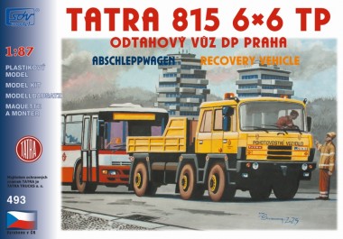 SDV model 493 Tatra 815 6x6 TP, DP Praha 