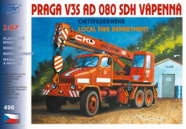 SDV model 496 Praga V3S AD-080, SDH Vápenná 