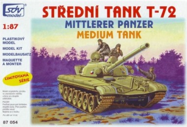 SDV model 87054 T-72 Kampfpanzer 