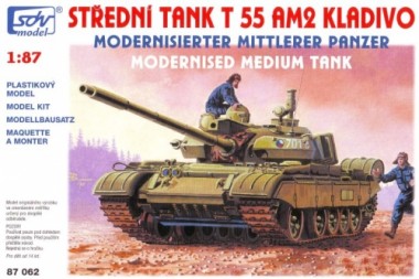 SDV model 87062 T-55AM2 Kampfpanzer Kladivo 