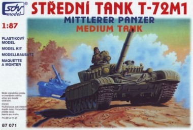 SDV model 87071 T-72M1 Kampfpanzer 
