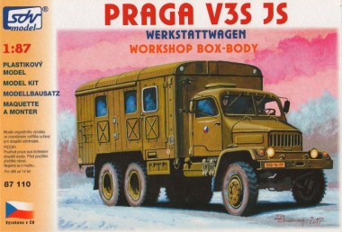 SDV model 87110 Praga V3S JS - Werkstattwagen 