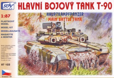 SDV model 87122 Kampfpanzer T-90 