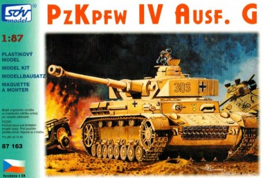SDV model 87163 Kampfpanzer PzKpfw IV Ausf. G 