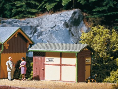 Auhagen 11336 Bahnhofstoilette 