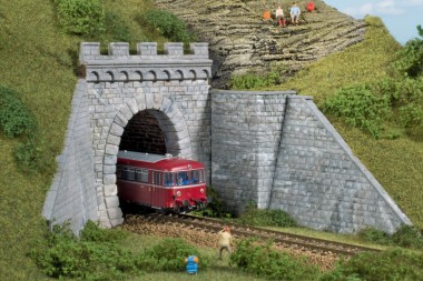 Auhagen 11342 Tunnelportale eingleisig 