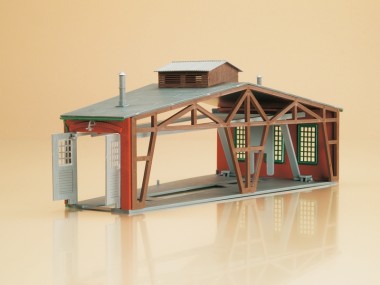 Auhagen 13281 Ergänzungsteile für Ringlokschuppen 