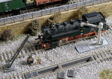 Auhagen 13289 Entschlackungsanlage mit Wasserkran 