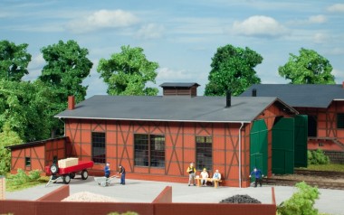 Auhagen 14470 Lokschuppen zweiständig 