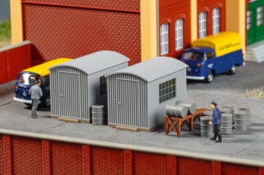 Auhagen 14491 Wellblechschuppen 