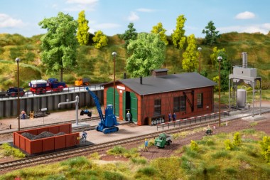 Auhagen 15104 Set Bahnbetriebswerk 