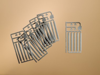 Auhagen 41616 Abdeck- und Umlenkkästen für Spannseile 